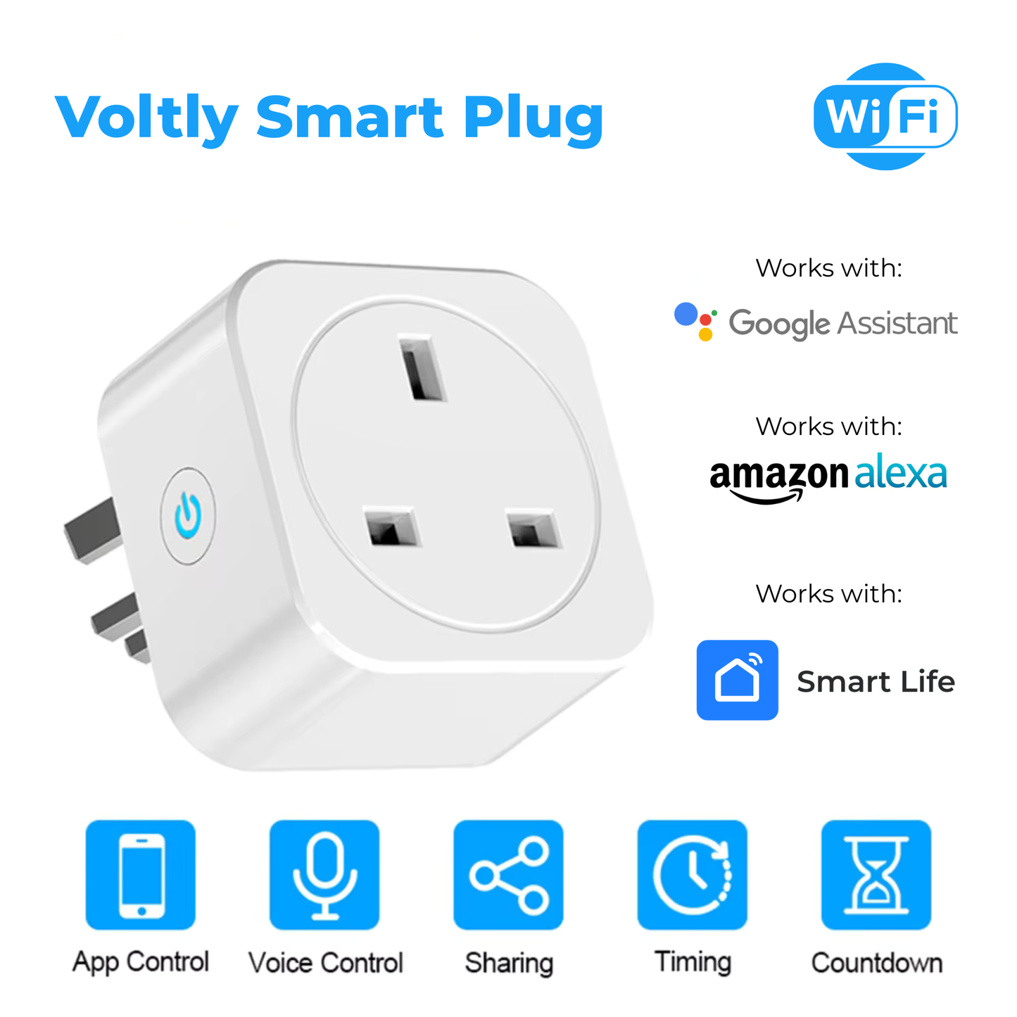 Voltly Smart Plug – Control And Monitor Your Energy Anywhere