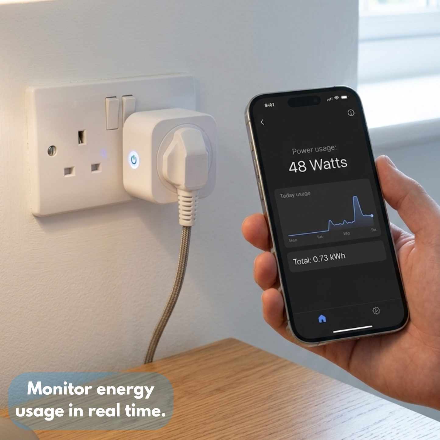 Voltly Smart Plug – Control And Monitor Your Energy Anywhere